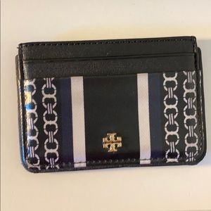 Tory Burch Gemini Link Cardholder in Black